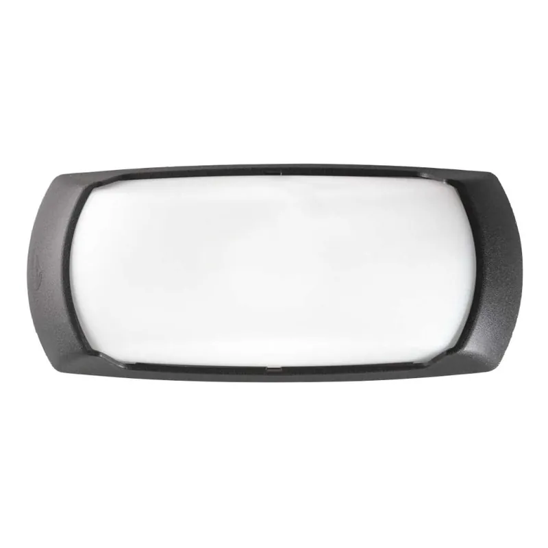 Última Versión Ideal Lux - Aplique de exterior FELIX 1xE27/23W/230V IP66 negro