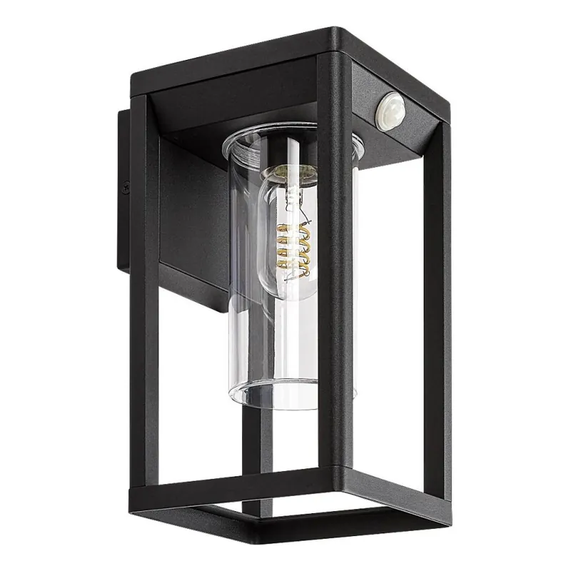 Rabalux - Aplique de exterior 1xE27/15W/230V IP54 negro Entrega Rápida