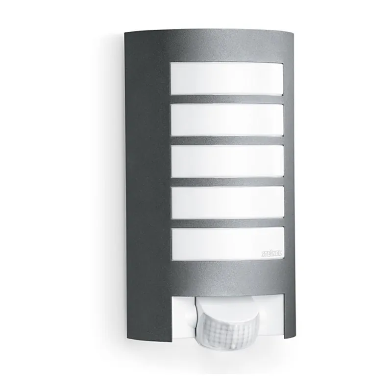 STEINEL 657819 - Lámpara de exterior con sensor L12 1xE27/60W/230V IP44 Económico