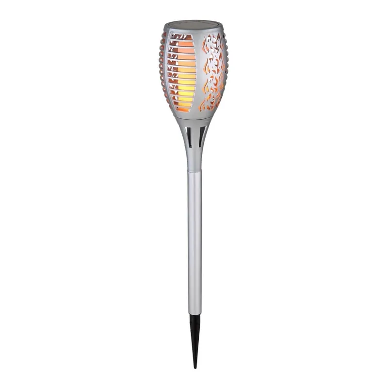 Barato Globo - Lámpara solar LED LED/3,6W/3V 1800K IP44 cromo brillante