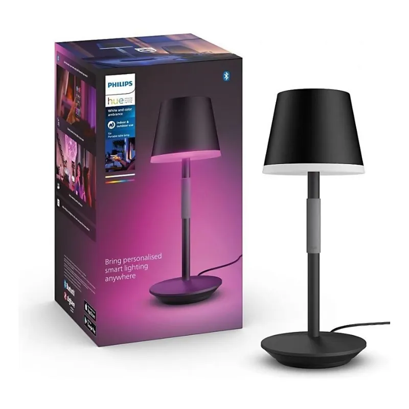 Barato Philips - Lámpara LED táctil de exterior regulable RGBW Hue GO LED/6,2W/230V 2000-6500K IP54