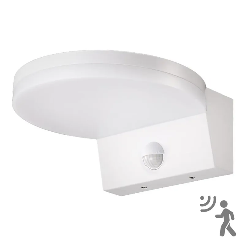 Top Light - LED Aplique para exterior con sensor NOVARA LED/15W/230V IP65 blanco Promoción Exclusiva