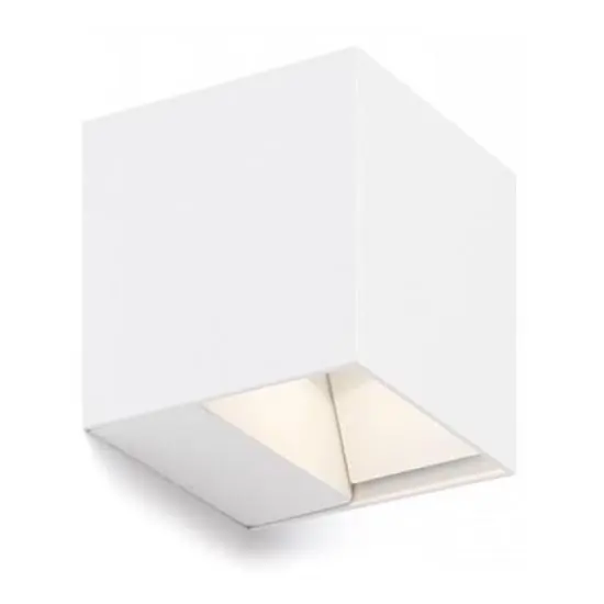 RED - Design Rendl - R12556 - Aplique LED para exterior CARRE 2xLED/3W/230V IP54 Precio De Fábrica