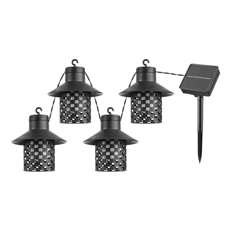 Rabalux - Lámpara solar LED 8xLED/0,1W/1,2V IP44 1200 mAh Stock Limitado