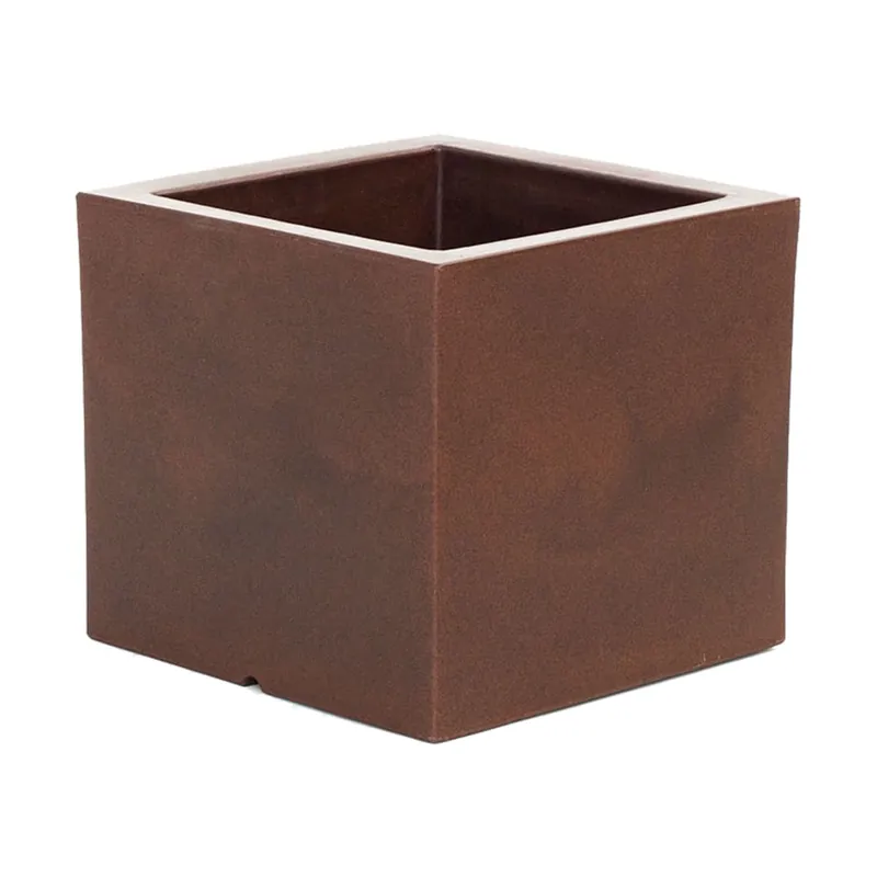 Marca Reconocida Maceta de Resina Narciso Bronce - New Garden
