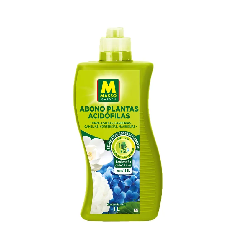 Disponible Ahora Fertilizante plantas acidofilas masso