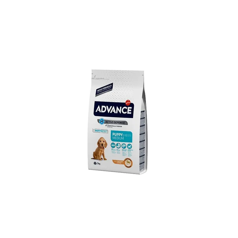 Última Oportunidad Advance puppy medium de pollo y arroz