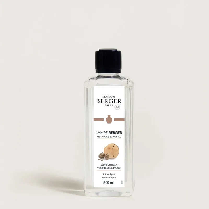 Recarga lámpara catalítica Berger Virginia Cedarwood (500 ml) Más Vendido