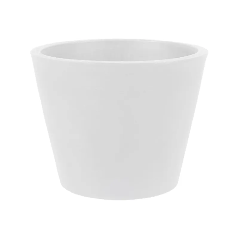 Imprescindible (Must-Have) Maceta de Resina Petunia Blanco - New Garden