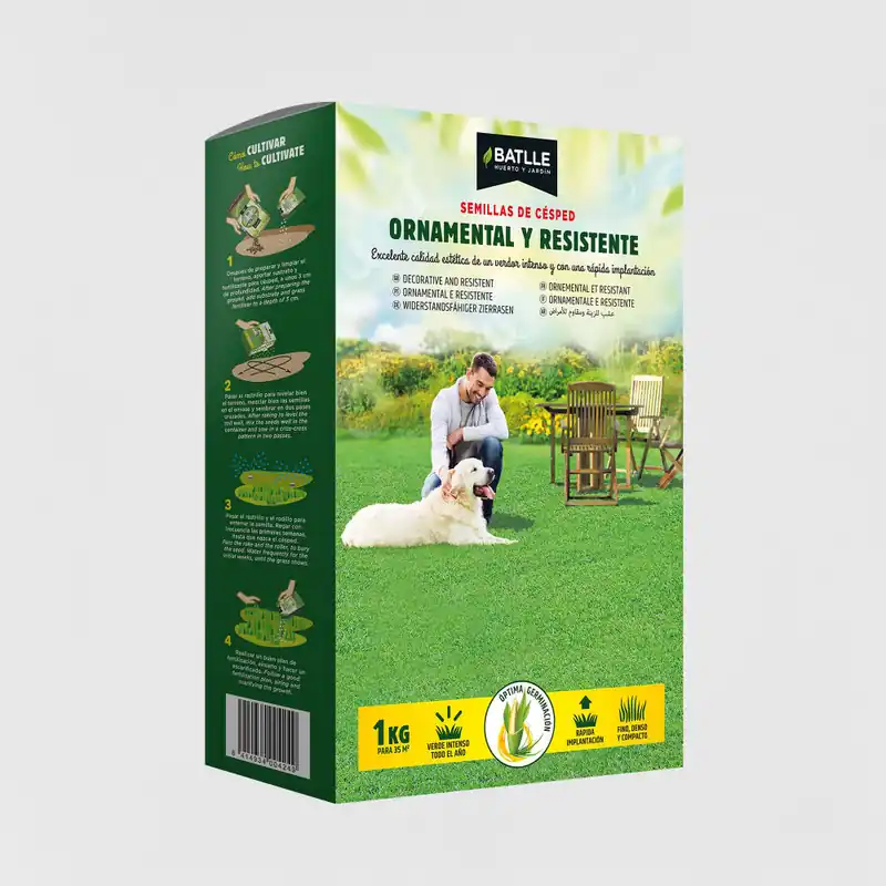 Semillas de césped Batlle ornamental y resistente Precio Bajo