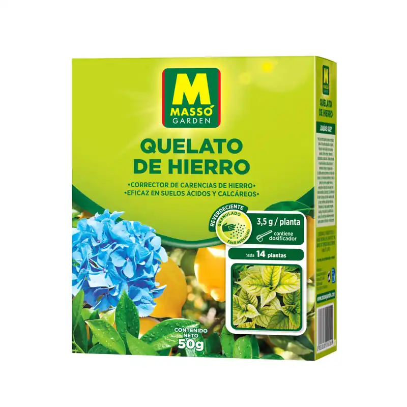 Profesional Quelato de hierro masso