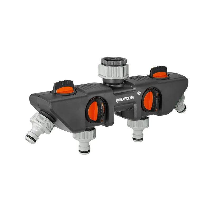 Nueva Colección Distribuidor de agua cuádruple 8194 Gardena