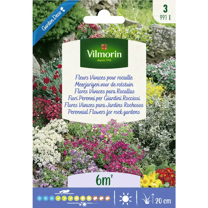 Certificado Semilla flores enanas para rocallas