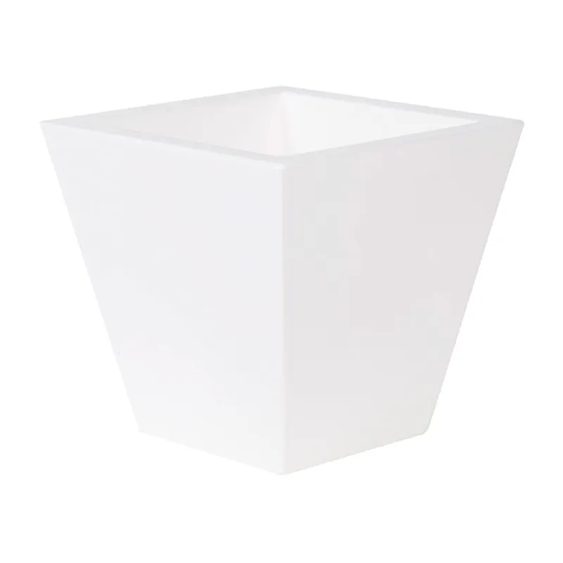 Maceta de Resina Clavel Blanco - New Garden Garantía Incluida