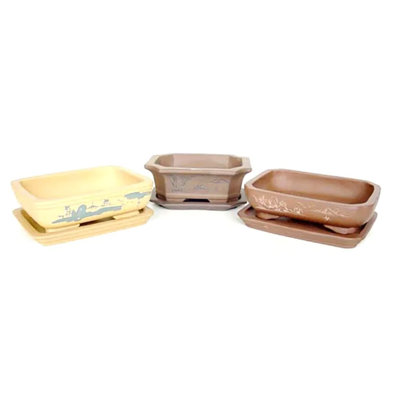 Tiesto rectangular y plato xian Favorito De Clientes