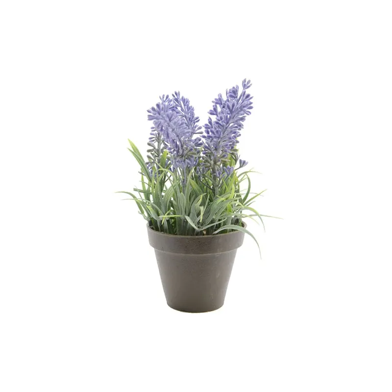 Lavanda artificial en maceta Últimas Unidades