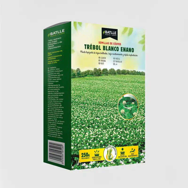 Promoción Semillas de césped Batlle trébol enano blanco