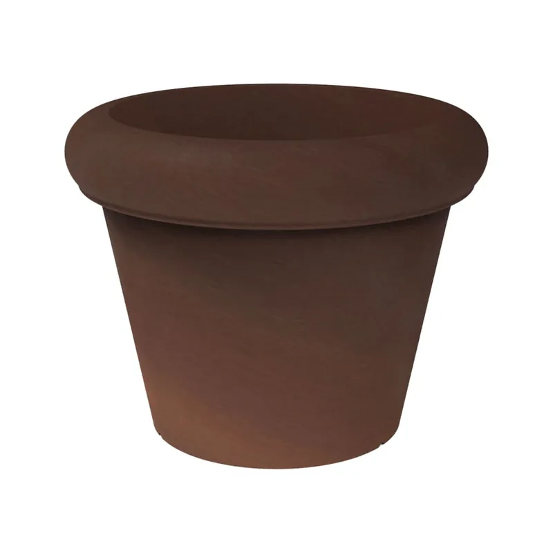 Maceta de Resina rústica "Rosa" Bronce - New Garden Envío Gratis