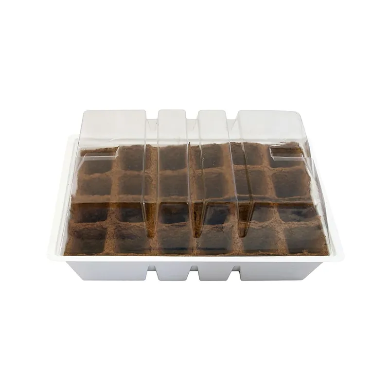 Bestseller Semillero turba con tapa 24 macetas