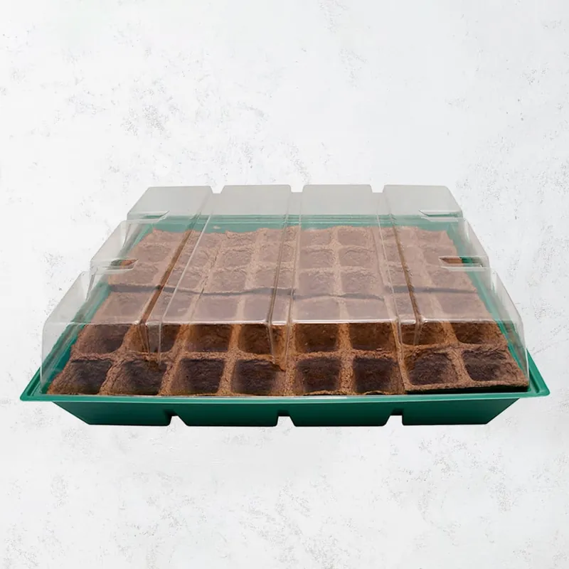 Kit bandeja 48 semilleros turba Nuevo Modelo
