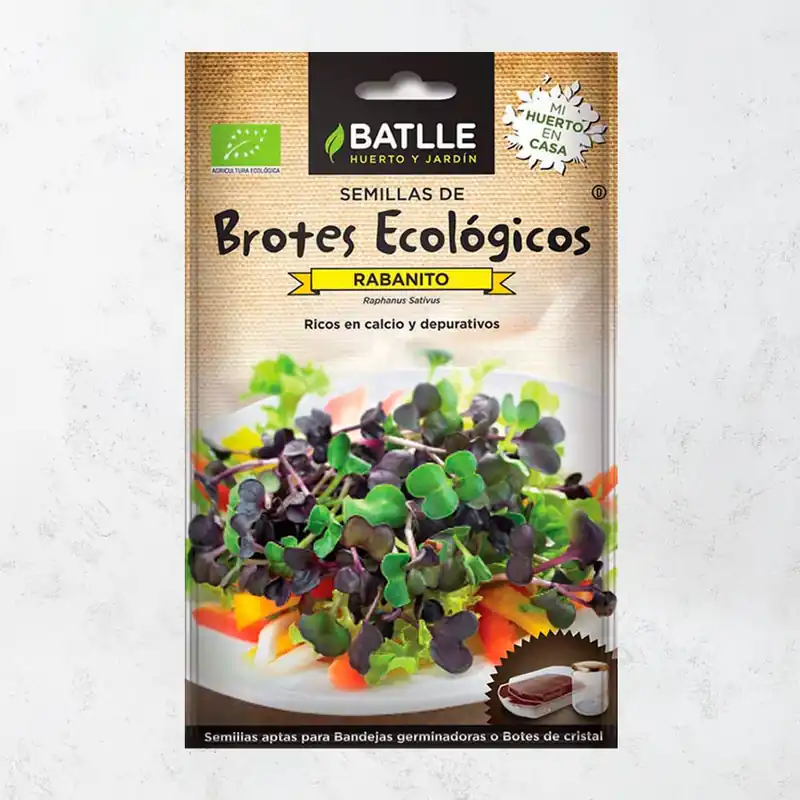 Semillas brote rabanito Promoción Exclusiva