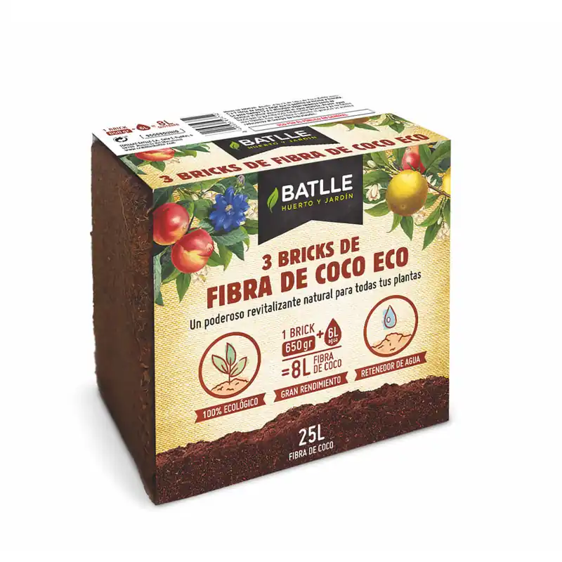 Block de Fibra de Coco Garantía Incluida