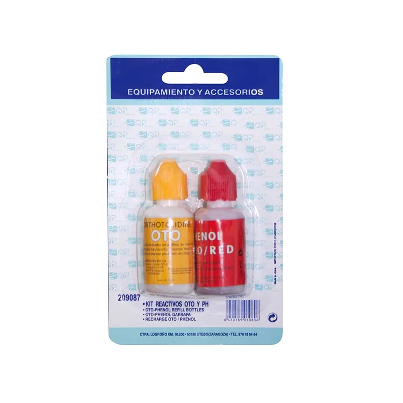 Exclusivo Kit reactivo oto y ph blister