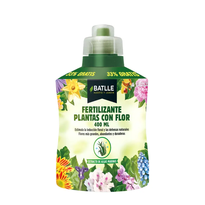 Premium Fertilizante para Plantas con Flor BATLLE
