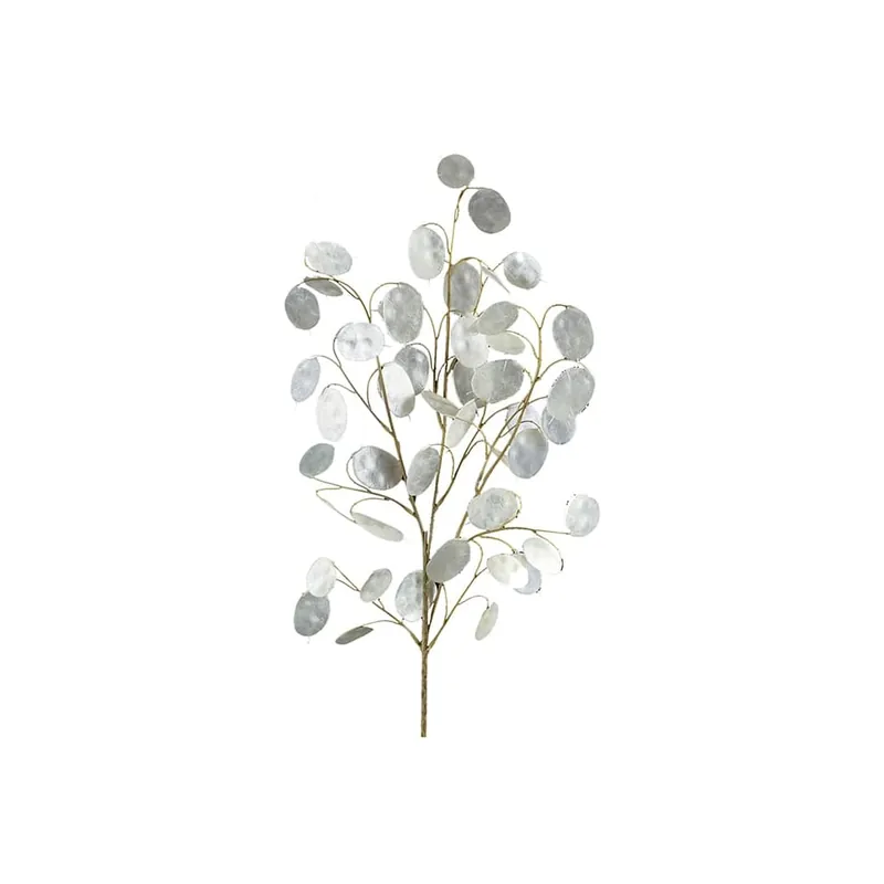 Vara flor de plata artificial Oferta De Temporada