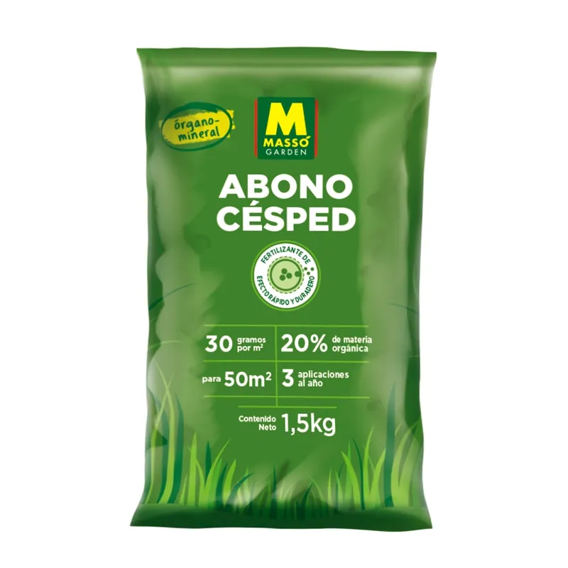 Promoción Fertilizante césped masso