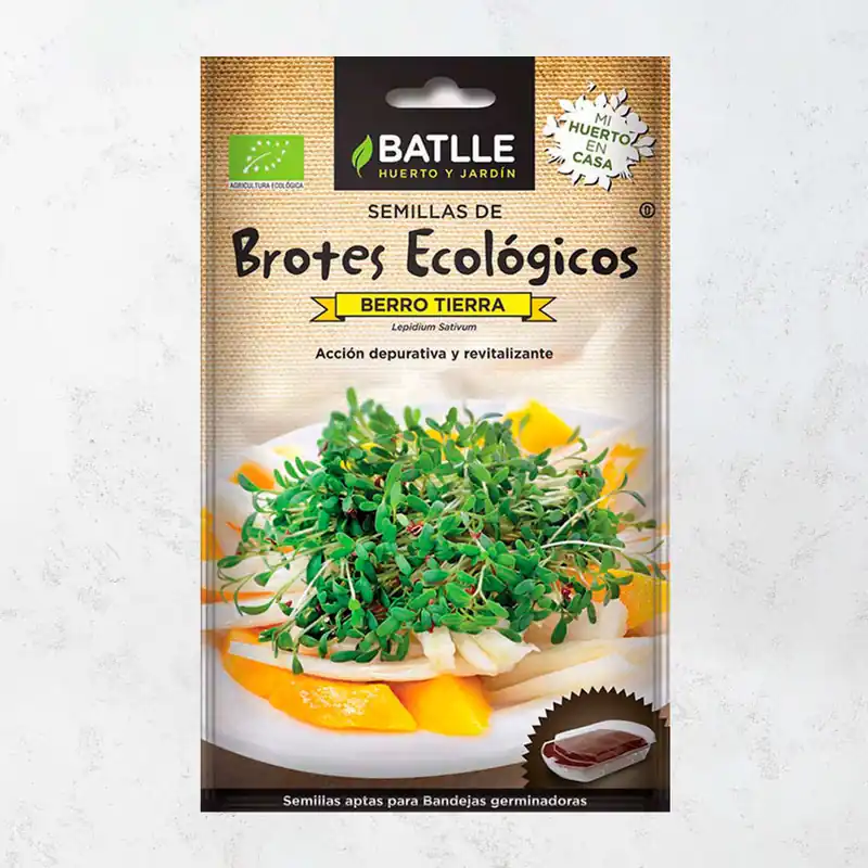 No Te Lo Pierdas Semillas brote berro tierra eco