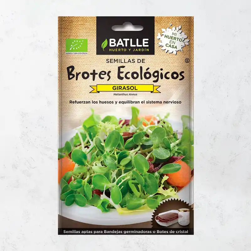 Semillas brotes girasol eco Oferta De Temporada