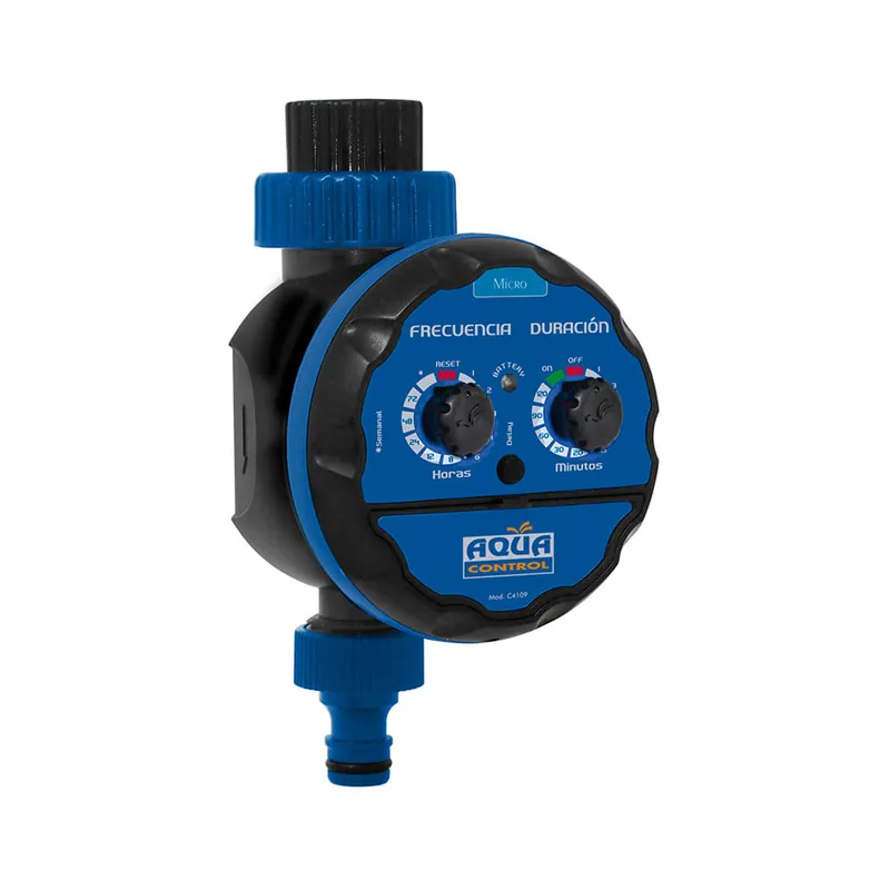 Moderno Programador de Riego por Goteo acorazado Aqua Control