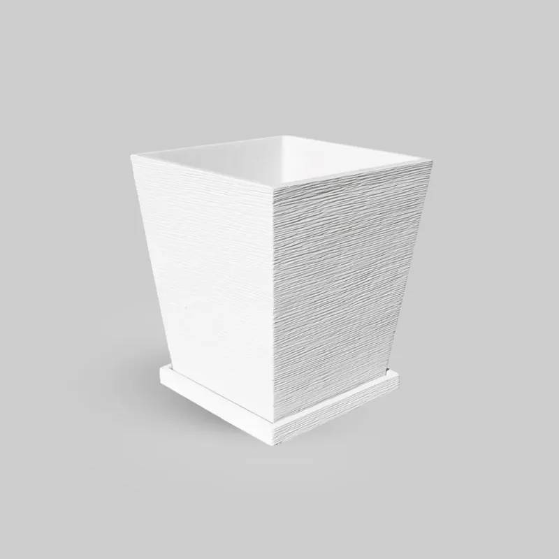 Venta Final Maceta Framusa de gres Smart blanca