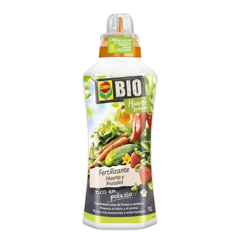 Oferta Fertilizante Huerto y Frutales Ecológico 1L Compo