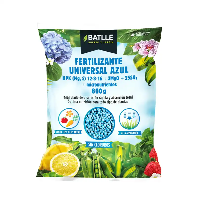 Fertilizante universal azul batlle Ordena Ya