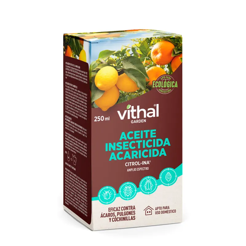 Auténtico Insecticida acaricida CITROL-INA aceite Vithal