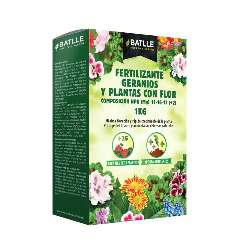 Fertilizante para Geranios Granulado Batlle Rebajas