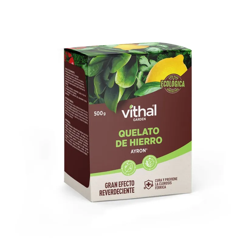 Fertilizante Sólido Reverdeciente (Quelato de hierro) Vithal Profesional