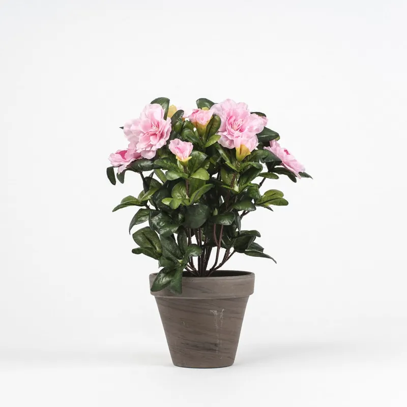 Envío Gratis Maceta azalea rosa artificial 27cm