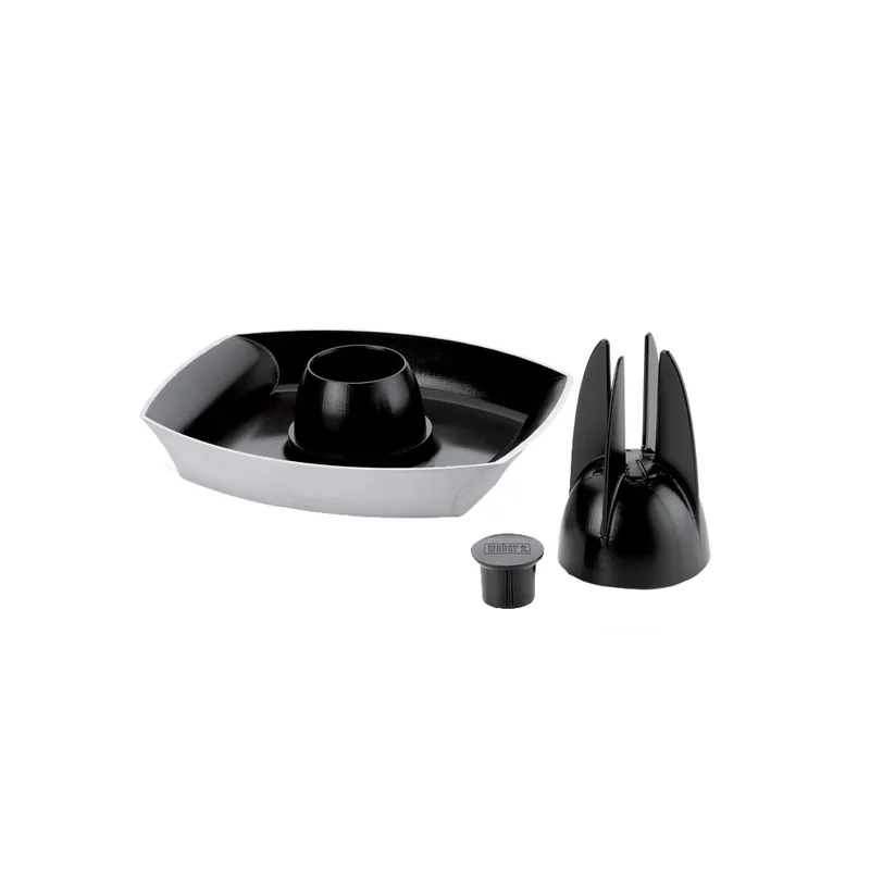 Soporte Deluxe para asar pollos Weber® Liquidación