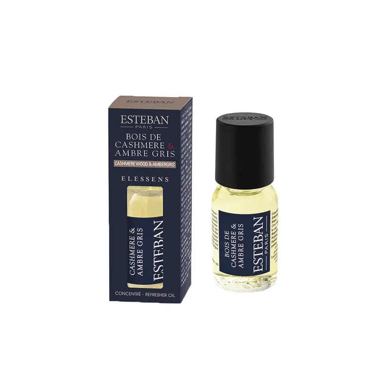 Oferta De Temporada Esencia concentrada Esteban Bois de cashmere & ambre Gris (15 ml)