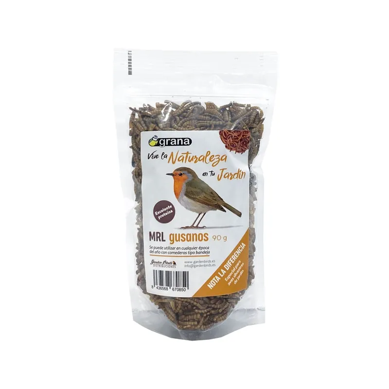 Larvas deshidratadas 100g De Moda