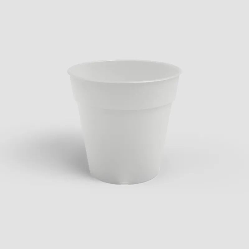 Oferta Maceta de plástico Artevasi transparente Magadascar cilindro