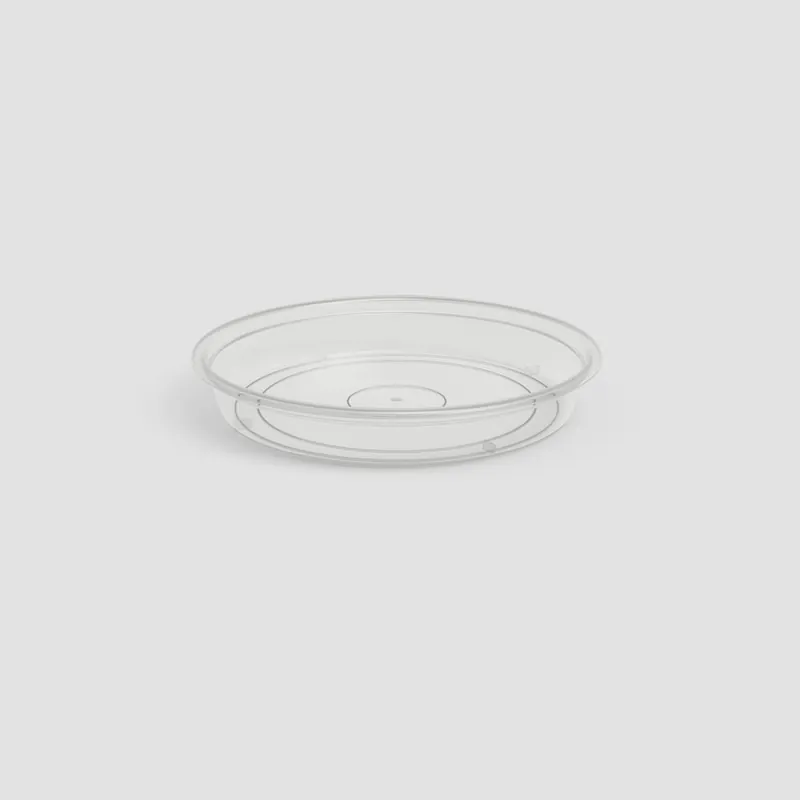 Plato de plástico Artevasi transparente redondo No Te Lo Pierdas