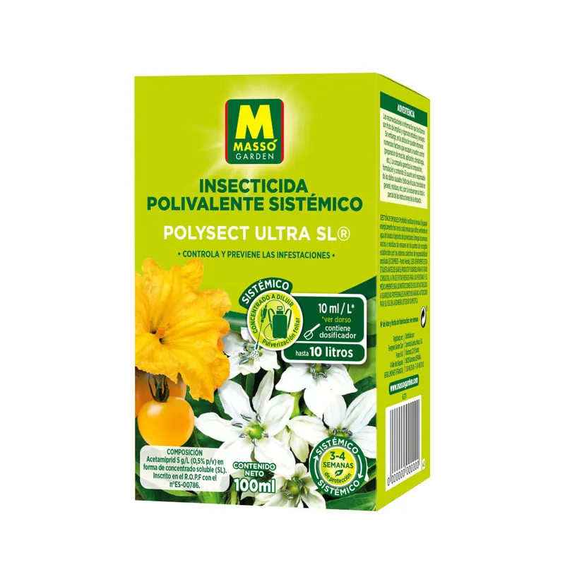 Envío Internacional Insecticida Polivalente Sistémico Concentrado 100ml Massó