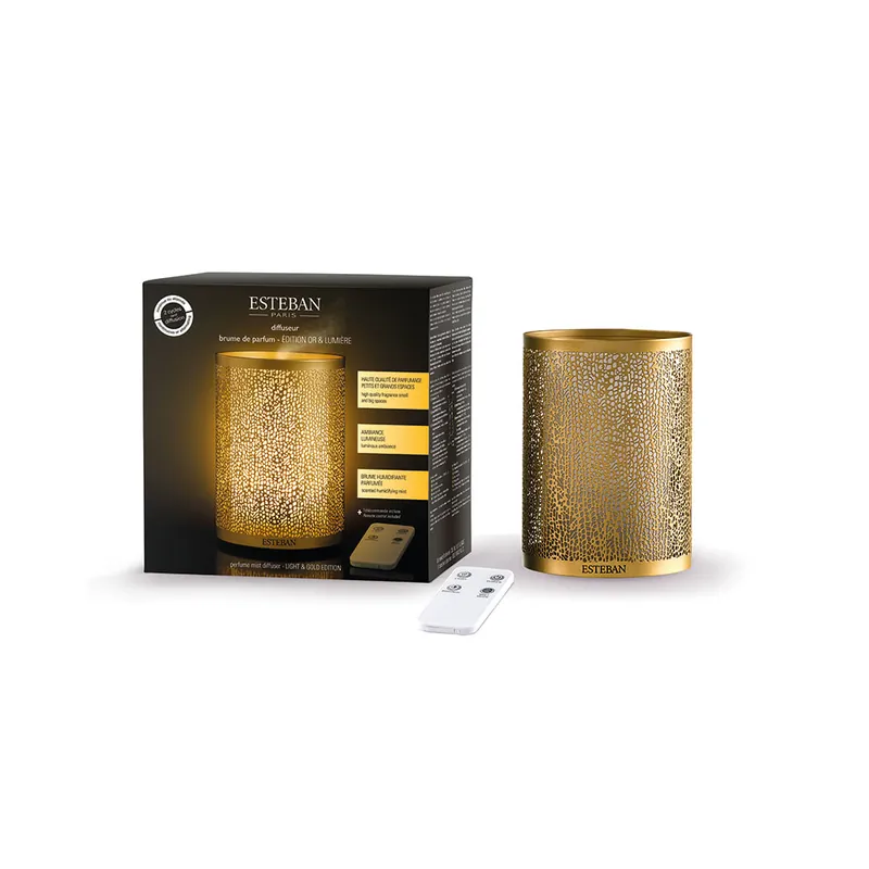 Promoción Difusor de aromas eléctrico Esteban Light & Gold Edition