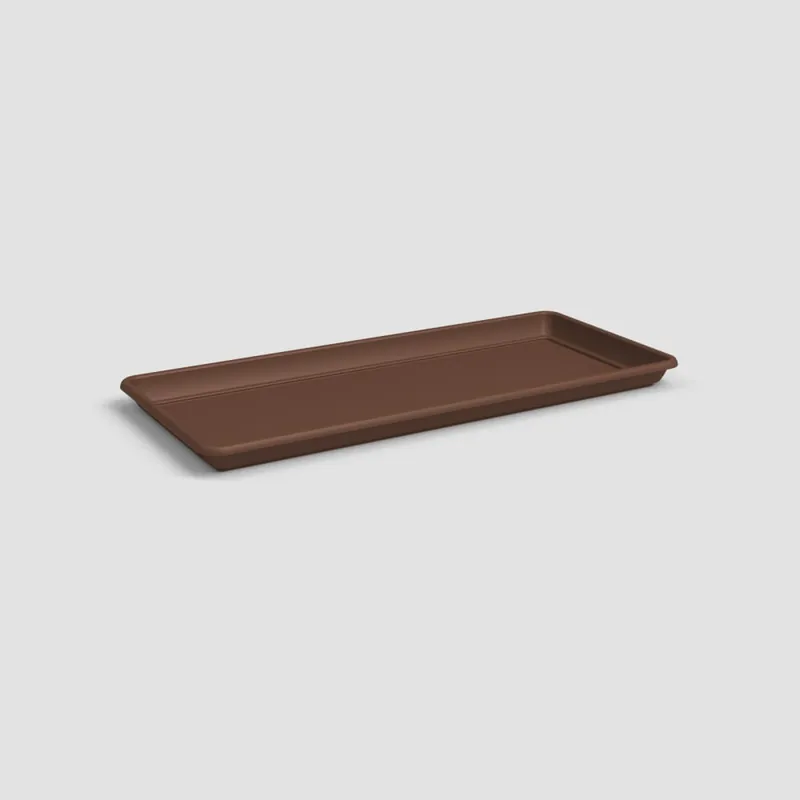 Plato de plástico Artevasi bronce Venezia rectangular Garantía De Devolución De Dinero
