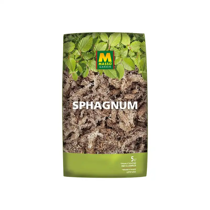 Sustrato de musgo Sphagnum Massó Premium