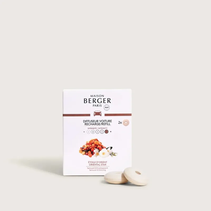 Recambio difusor de aromas para coche Berger Etoile Orient Garantía Incluida